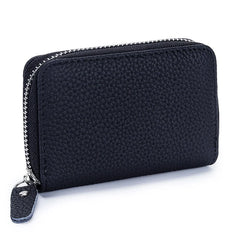 Woman Short Wallet Dali Pattern Card Bag Zipper Zero Wallet
