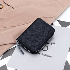 Woman Short Wallet Multi-card Card Bag Dali Pattern Zipper Coin Purse
