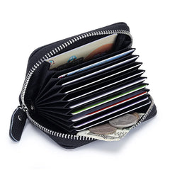 Woman Short Wallet Dali Pattern Card Bag Zipper Zero Wallet