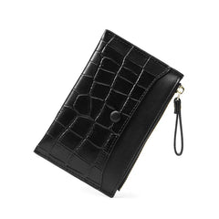 Mini Zip Coin Bag Ultra Thin Card Wallet for Women