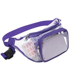 Clear Stadium Approved Waist Bag Waterproof Fanny Pack Adjustable