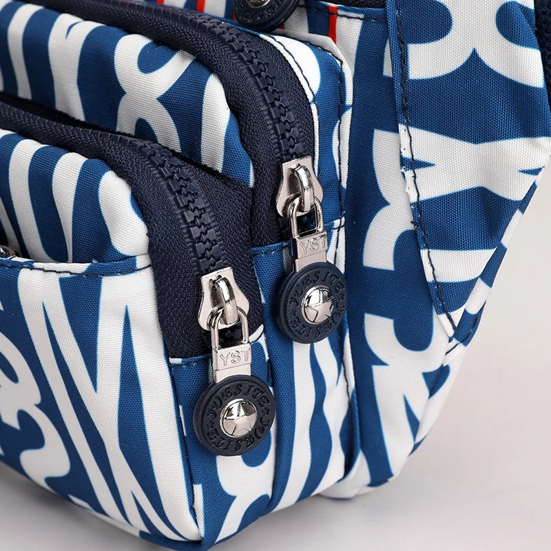 Woman Waist Packs Crossbody Bag Printing Female Messenger Bags