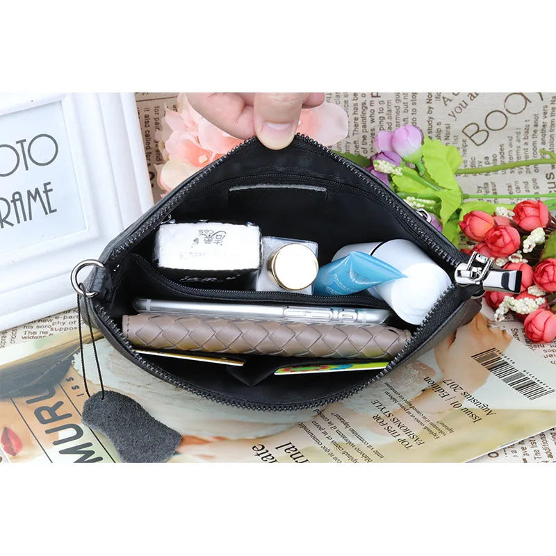 Leather Shoulder Bag Women Wallets Crossbody Phone Pockets