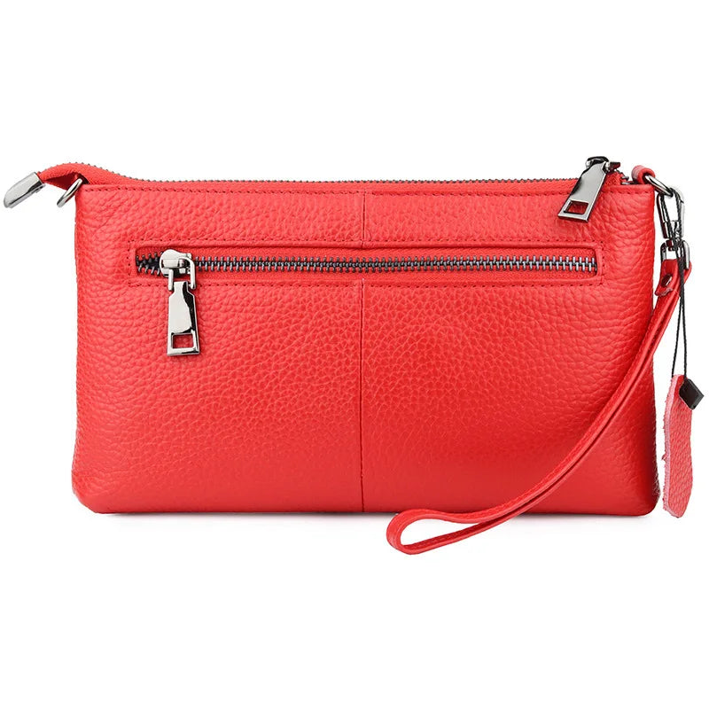 Leather Shoulder Bag Women Wallets Crossbody Phone Pockets