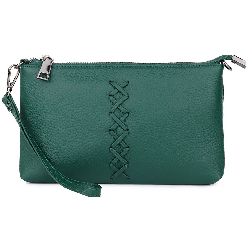 Leather Shoulder Bag Women Wallets Crossbody Phone Pockets
