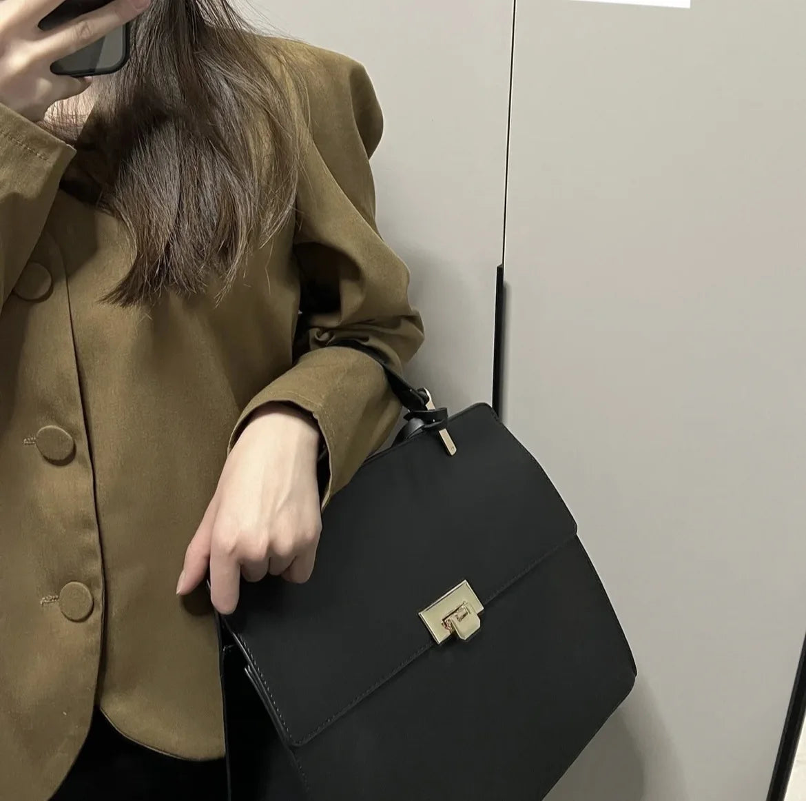 Korea Winter Handbag Big Tote Bag For Women