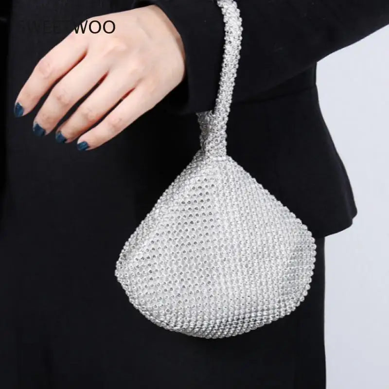 Diamonds Mini Handbag Evening Clutch Bag Purse