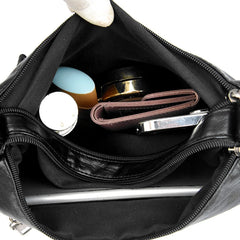 Women's Soft Leather Purses and Handbags with Crossbody Shoulder Bag