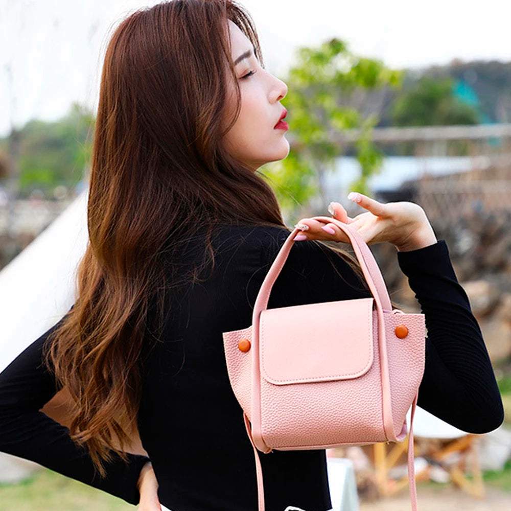 Women PU Tote Bag Shoulder Bag Handbags