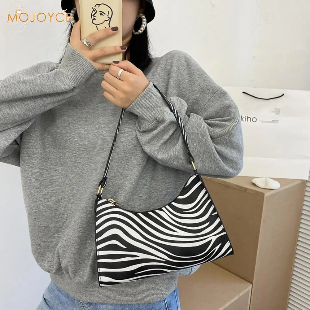Animal Printed Handbags Casual Shoulder Totes Underarm Bags