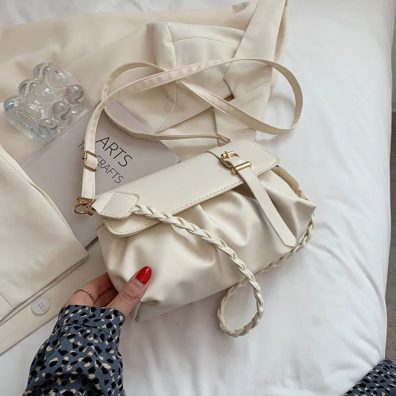 Women Armpit Bag Butterfly Chain Detachable Strap Clothing Accessory