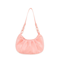 Women Armpit Bags Summer Style Small Bag Cloud Bag Fold Messenger Bag