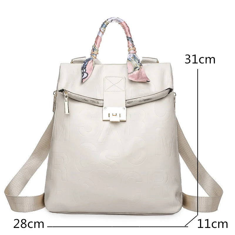 Women Backpack Leather Backpacks Female Backpack For Girls School Bag