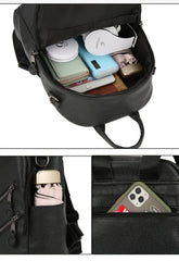 Women Backpack Bagpack Female Shoulder bag Pack Student Backpack pu leather Woma
