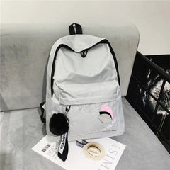 Canvas Backpack Small Student Couple Backpacks