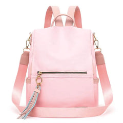 Anti-theft Women's Backpack - Casual Travel Rucksack for Girls