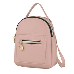 Women Backpack Bag Large Capacity PU Leather Zipper for Travel XIN-Shipping