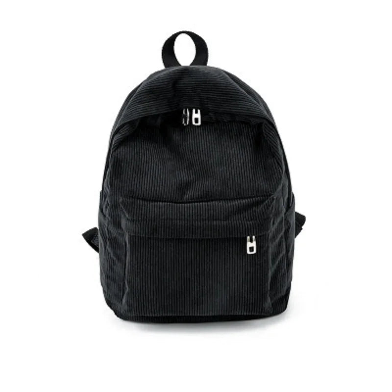 Canvas Mini Backpacks For Women Kawaii Badge Bag Girl Small School Backpacks