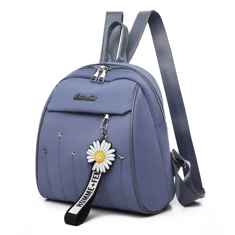 Women Backpack Daisy Female Travel Back Pack Waterproof University School