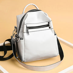 Women Backpack Female Shoulder Bag Multi-purpose Casual PU Leather