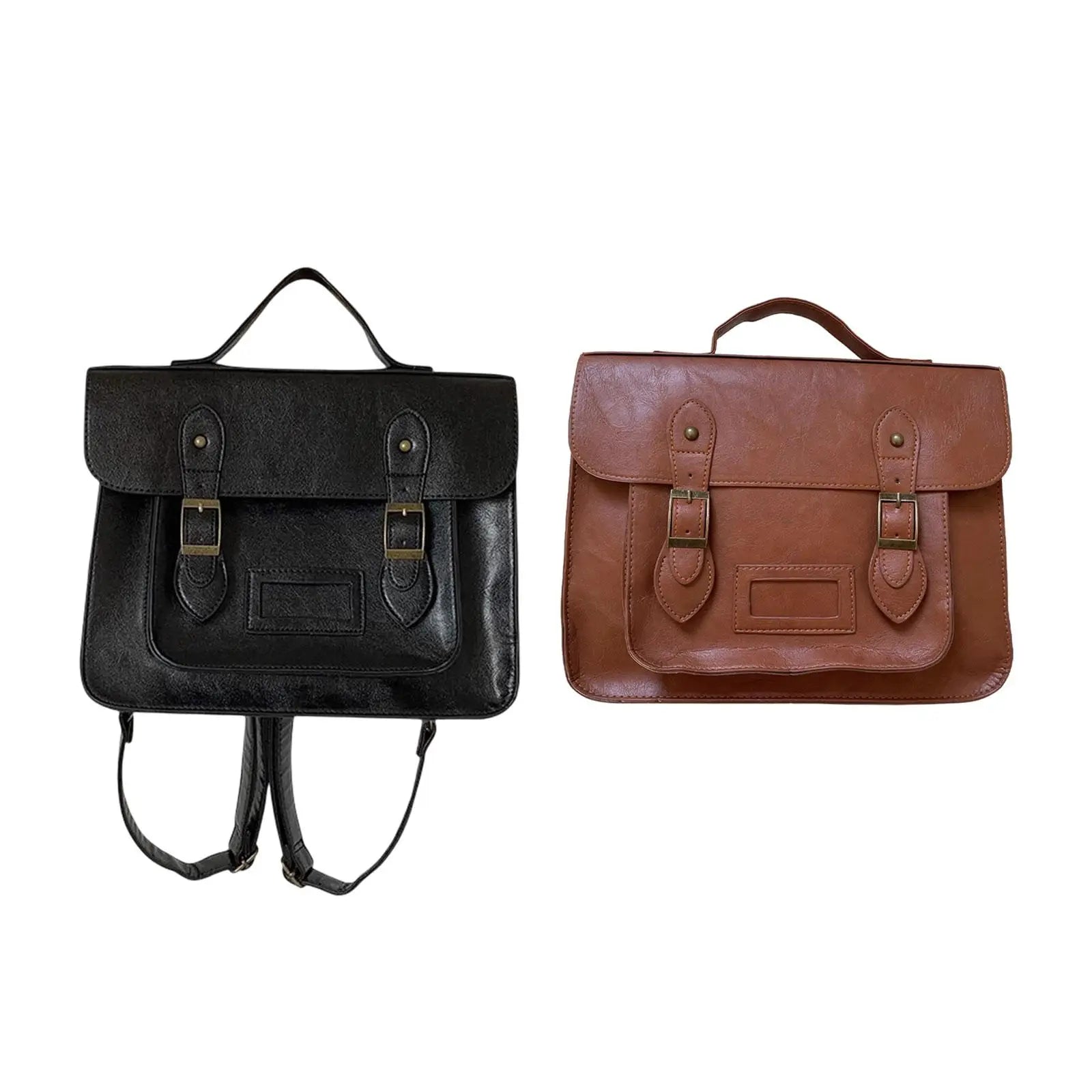 Women Backpack Girls Schoolbag Casual Uniform Bag PU Leather Handbag