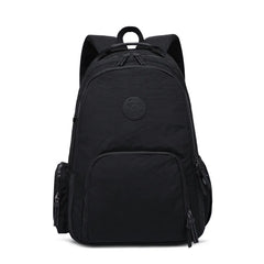 Nylon Girls Preppy Backpack Large Capacity Schoolbag