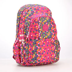 Women Nylon Backpack Preppy Style Schoolbag Large Capacity Bag