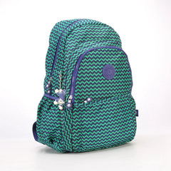 Women Nylon Backpack Preppy Style Schoolbag Large Capacity Bag