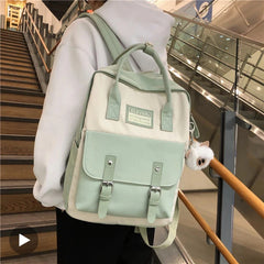 Japanese Waterproof Schoolbag Backpack Lady School Bag Female Back Pack