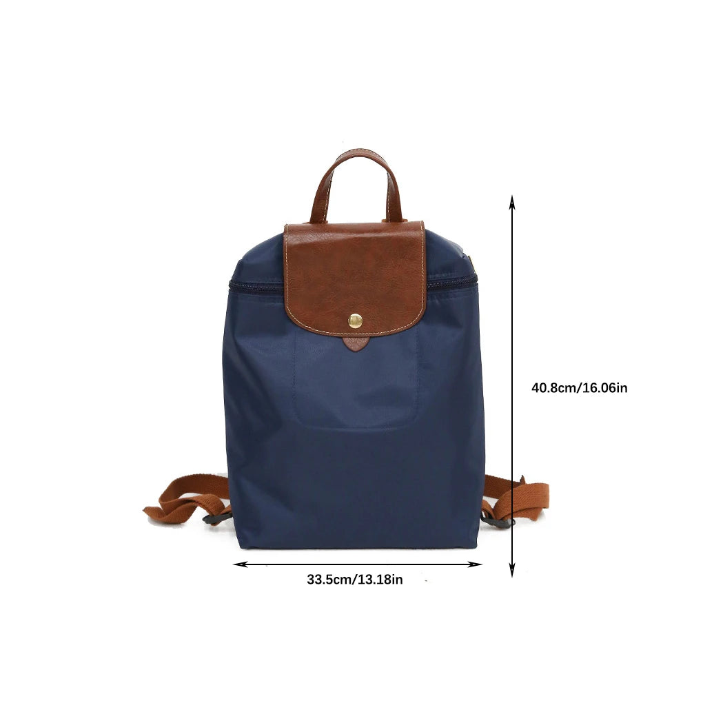 Women Backpack Large Capacity Nylon Rucksack Camping Hiking Shopping
