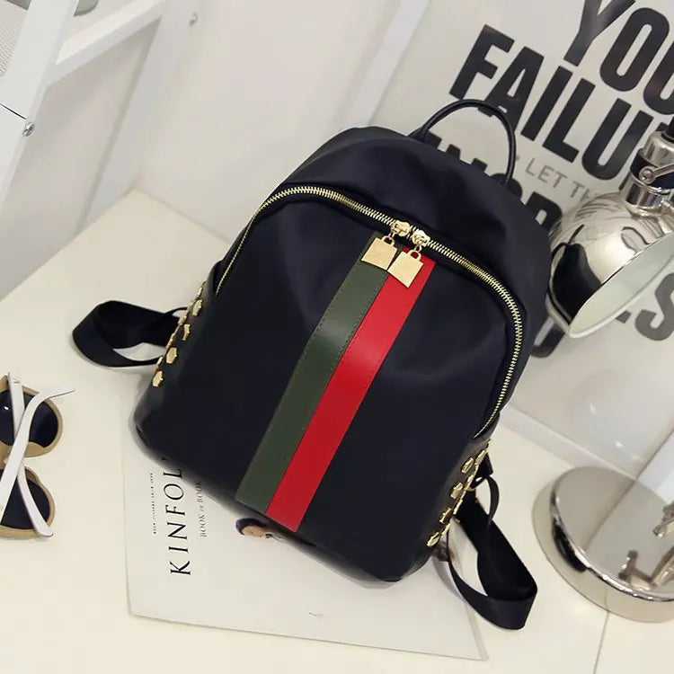 Women Backpack Mochila Femenina Lady's High Soft Nylon Girl Bag Travel Shoulder