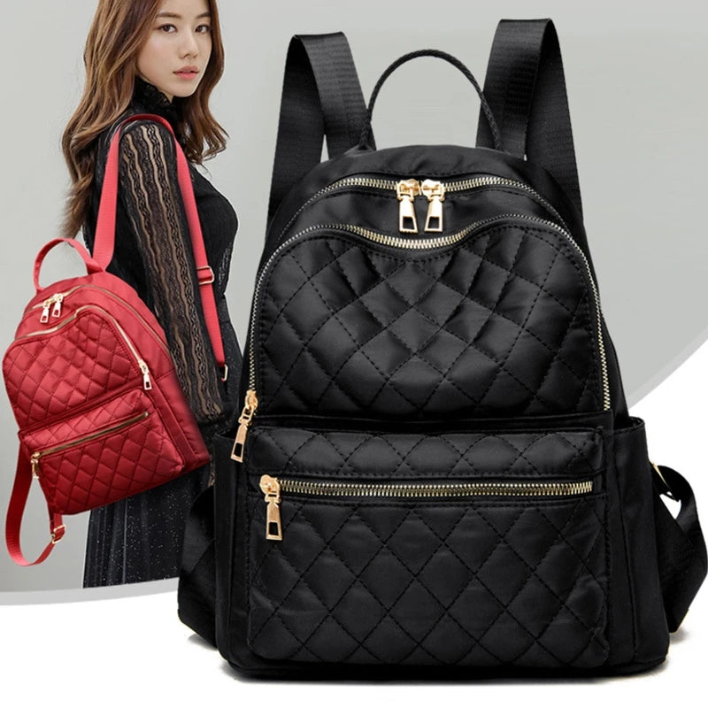 Nylon Travel Backpacks Purse Shoulder Bag Small Girls Casual Daypack