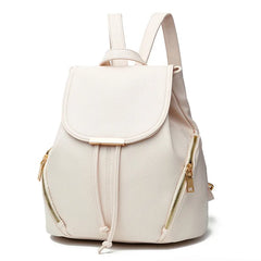 Women Backpack PU Leather School Bags Large Capacity School Bag for Girls