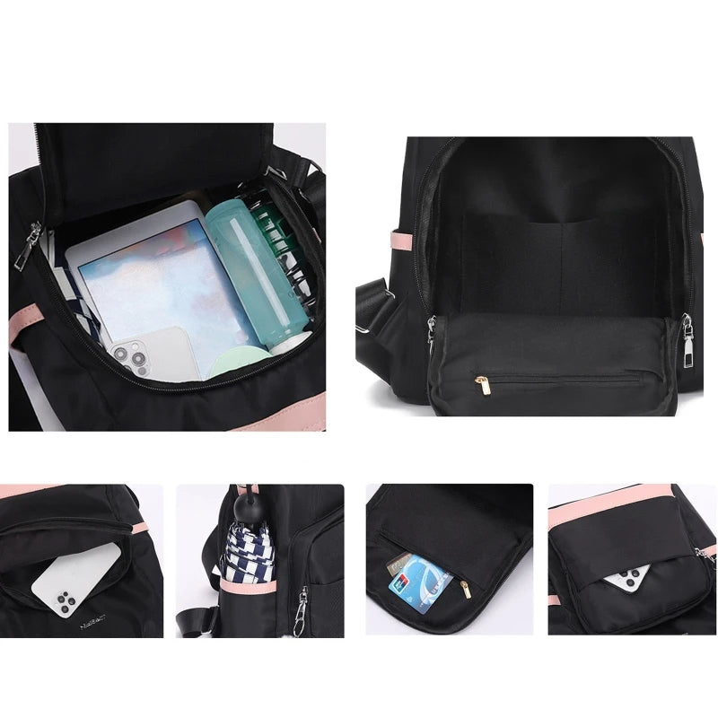 Women Backpack Purse Anti-theft Lightweight Travel Shoulder Bag