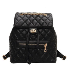 Women Soft Leather Backpack Shoulder Bags Travel Small School Bags