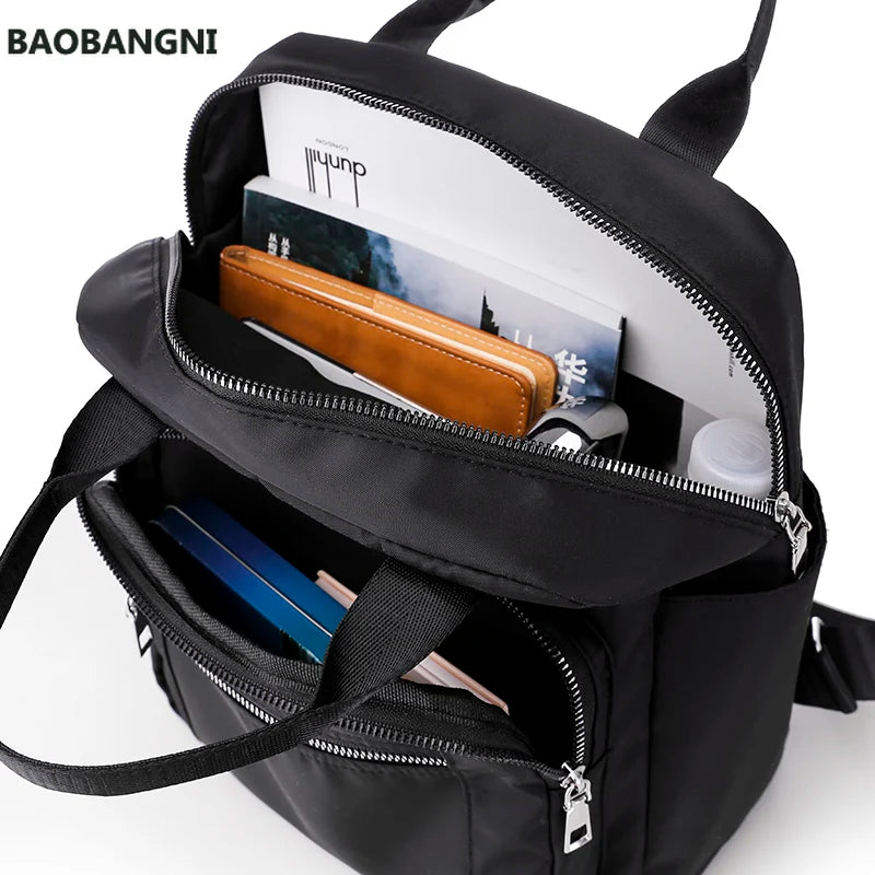 Waterproof Women's Backpack Travel Bag Large Capacity Shoulder Rucksack