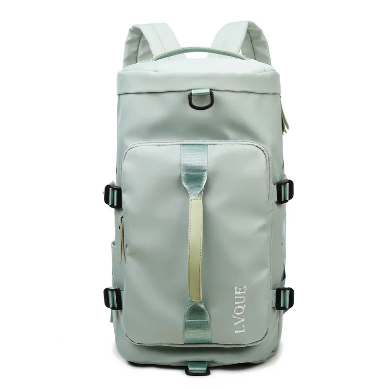 Large Capacity Waterproof Travel Backpack Gym Bag