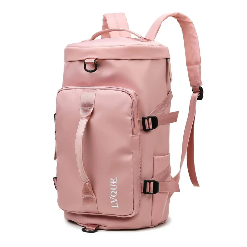 Large Capacity Waterproof Travel Backpack Gym Bag