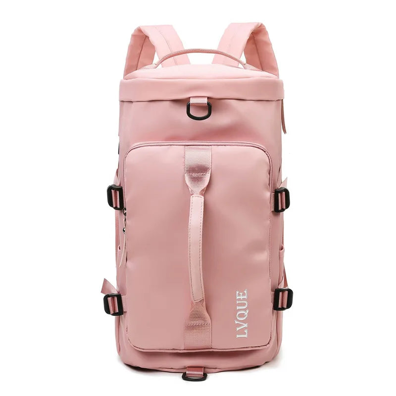 Large Capacity Waterproof Travel Backpack Gym Bag