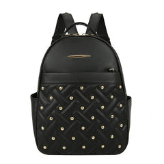 Women Backpack Waterproof Leather Ipad Backpack Large Capacity
