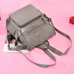 Waterproof Oxford Cloth Women Backpack for School and Travel