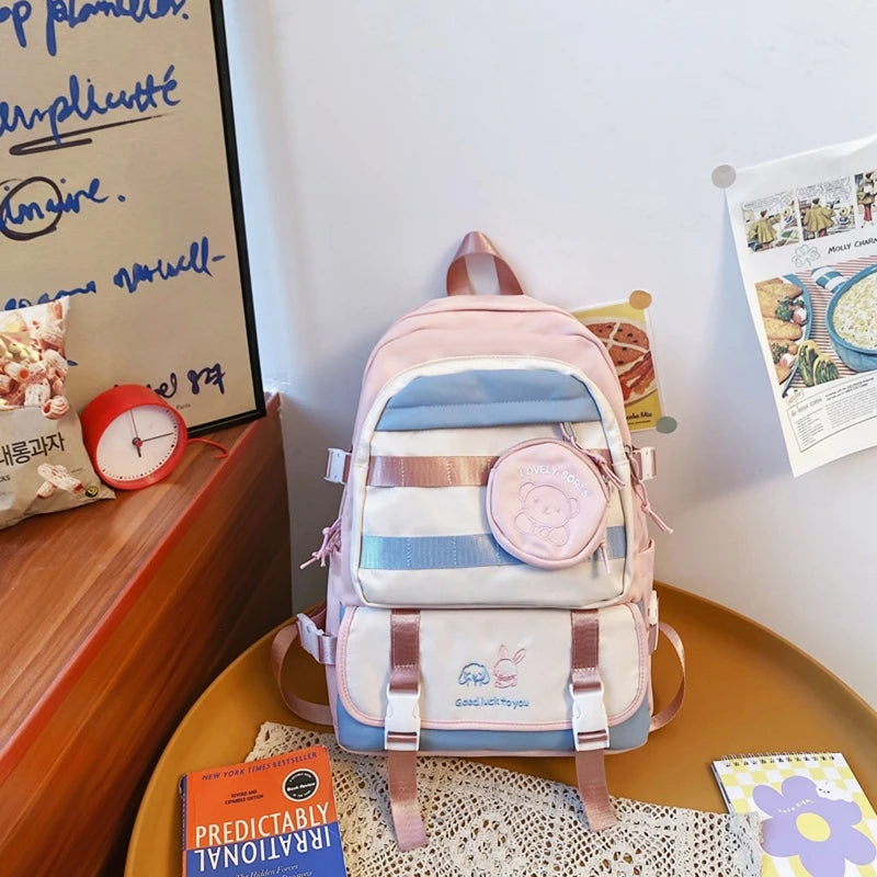 Women Backpack with Purse Stylish School Bookbag for Teen Girls