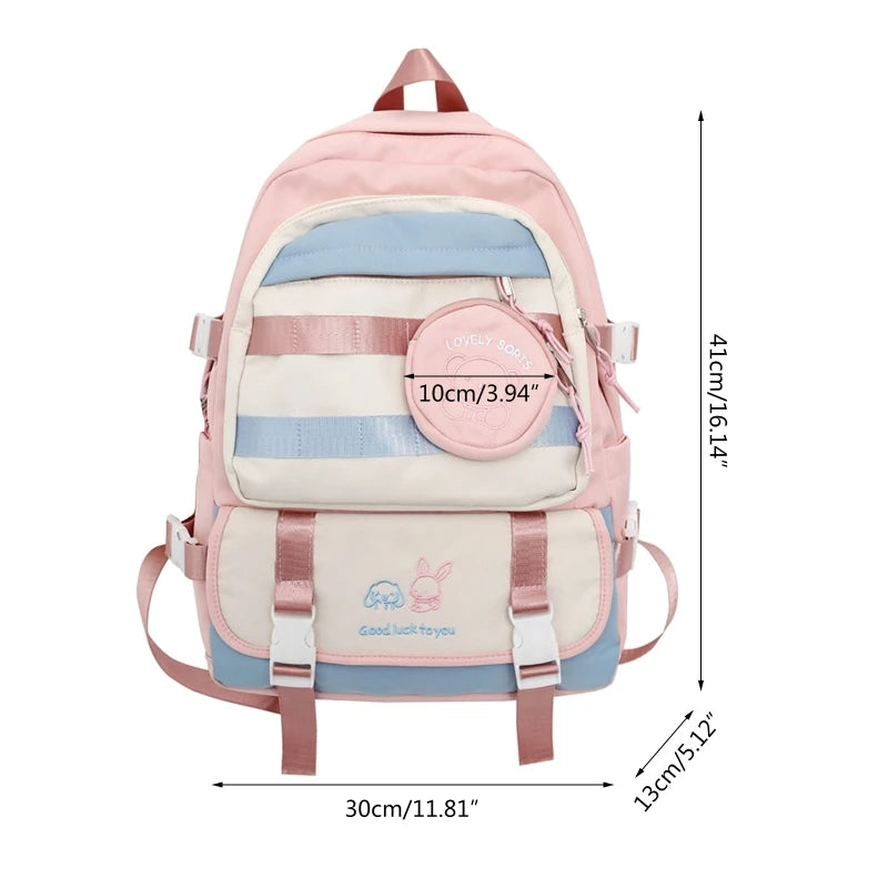 Women Backpack with Purse Stylish School Bookbag for Teen Girls