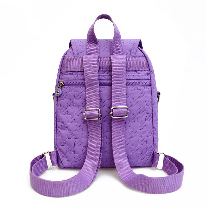 3 In 1 Women Backpacks School Bag Nylon Waterproof Travel Bag