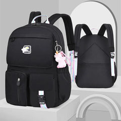 Waterproof Multi-Pocket School Backpack Student Female Bag