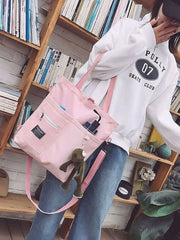 Summer Female Casual School Shoulder Backpack