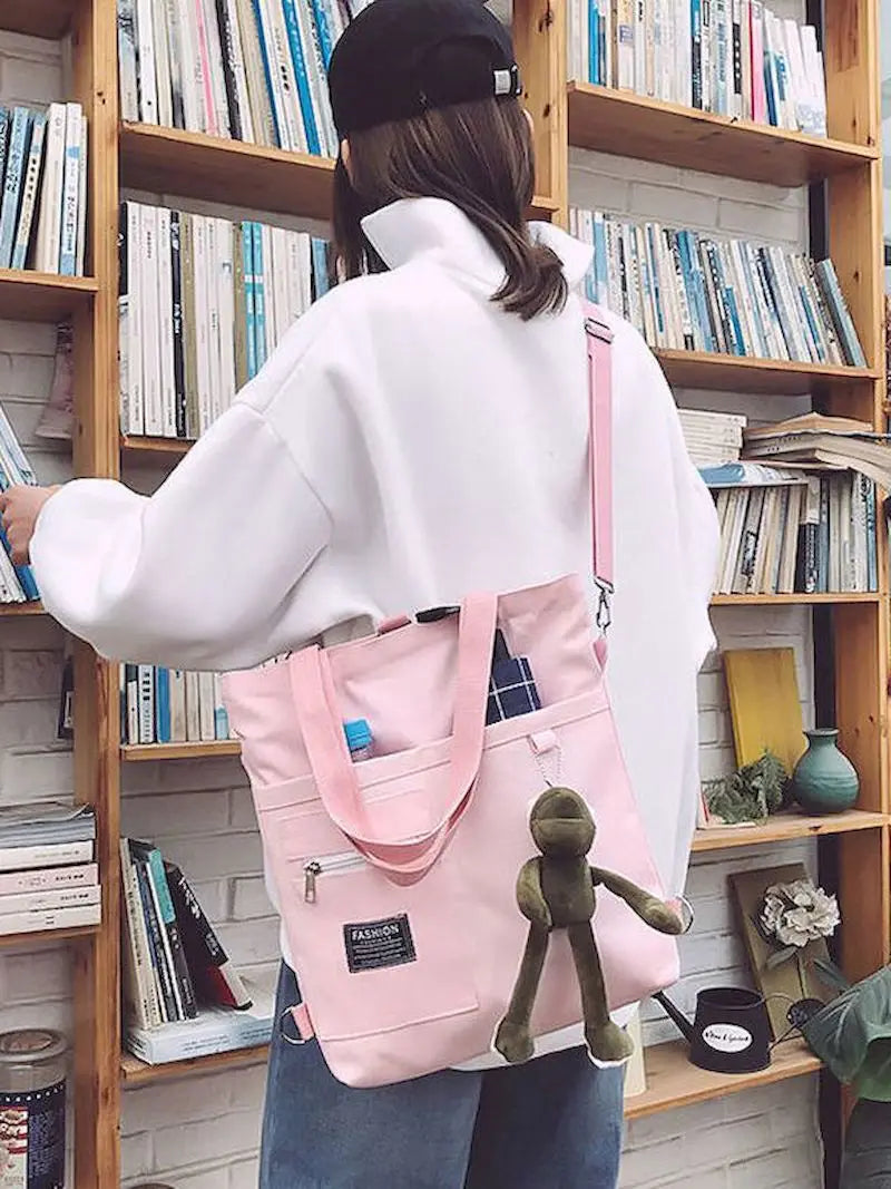 Summer Female Casual School Shoulder Backpack