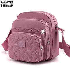 Casual Women Shoulder Bag Nylon Female Handbag Waterproof Girls Messenger Bags