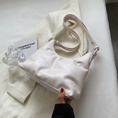 Women Messenger Bag PU Leather Crossbody Shoulder Handbag