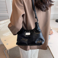 Women Messenger Bag PU Leather Crossbody Shoulder Handbag